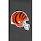 Dreamseat Silver Loveseat with Cincinnati Bengals Helmet Logo XZ7759003LSCDBK-PSNFL20027 - alternate 6